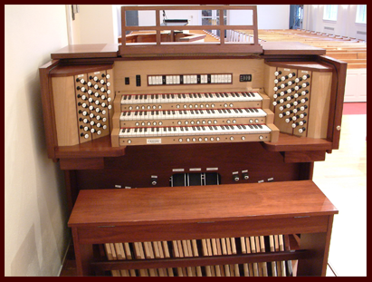 St. John UCC Organ Console